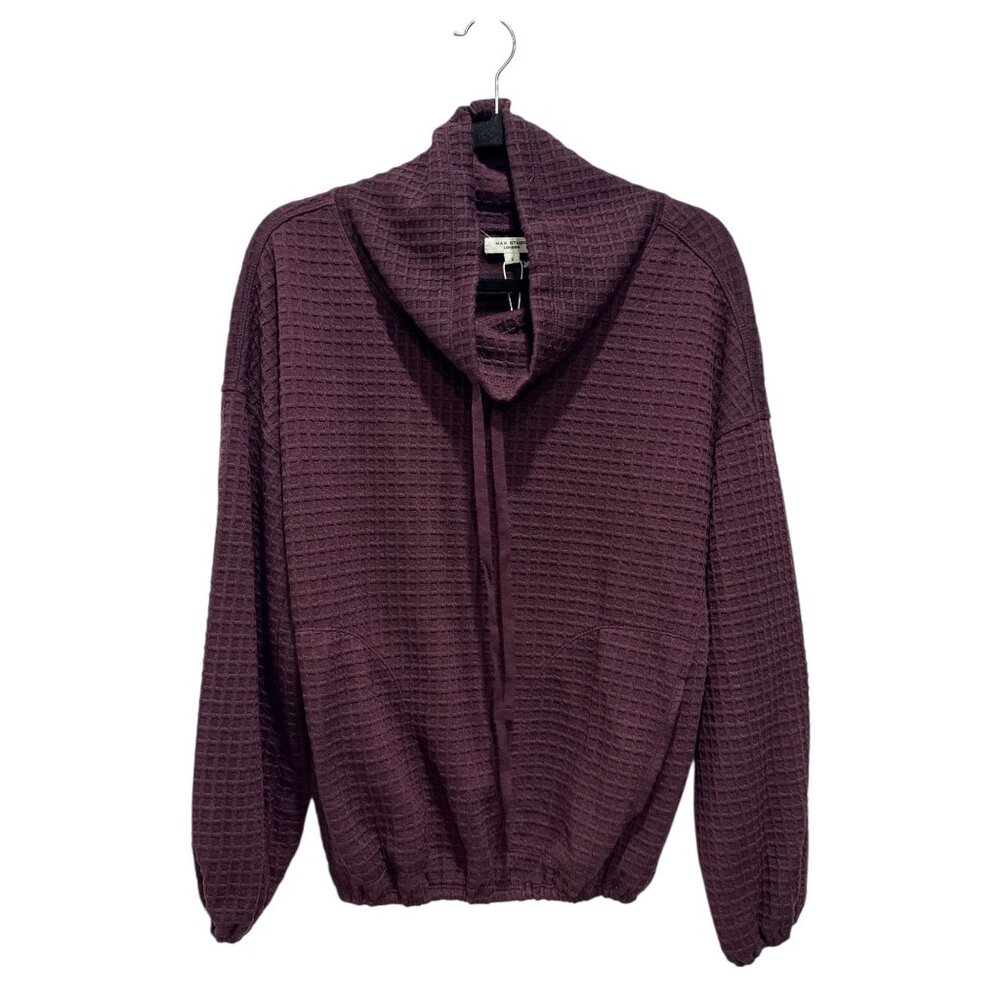 MAX STUDIO Women Bordeaux Pullover SMALL
